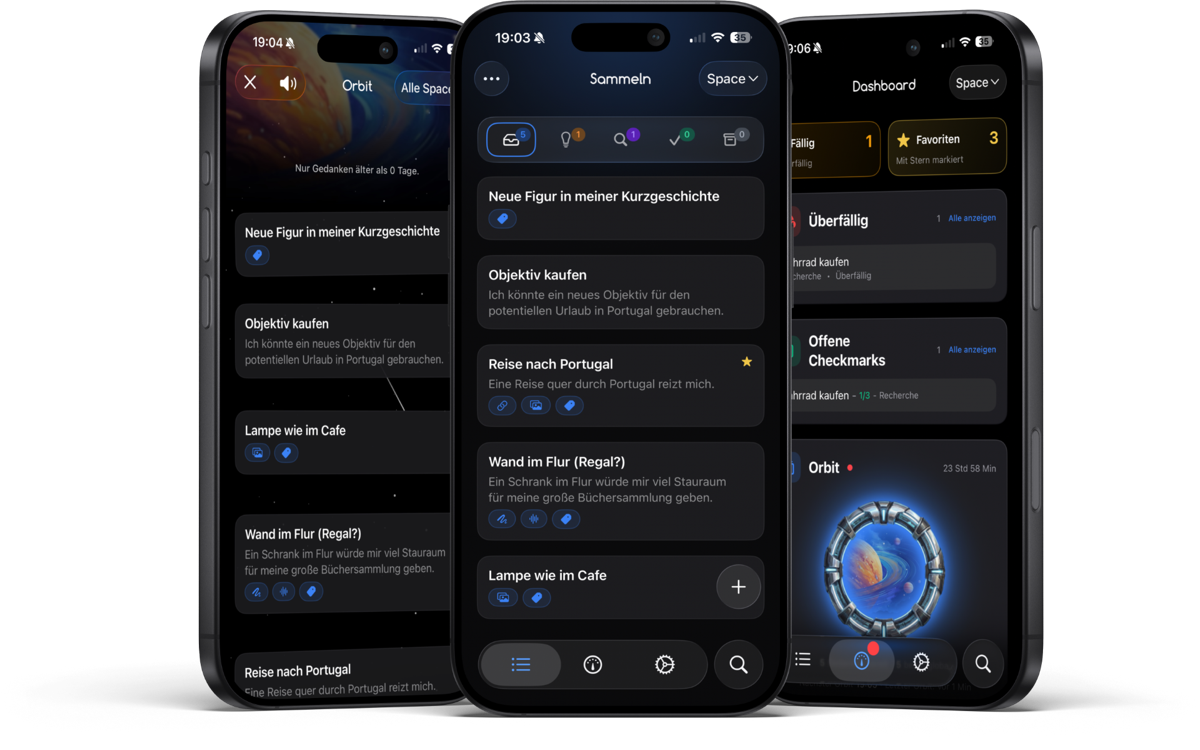 Phased App iPhone Mockup